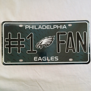 NFL フィラデルフィア イーグルス Philadelphia Eagles メタル ライセンスプレート RICO 2086