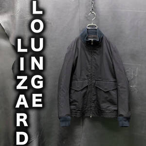 LOUNGE LIZARD 18SS G-8タイプ フライトジャケット サイズ１ タイトフィット ミリタリー ブルゾン ラウンジリザード ゴンズジャケット