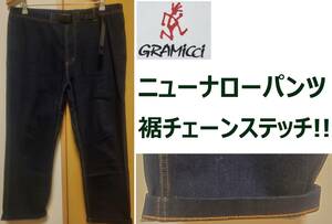 GramicciニューナローパンツXLデニム チェーンステッチ!!/RALPH LAUREN POLO SPORT RRL L.L.Bean Carhartt OLD STUSSY orSlow POST O’ALLS