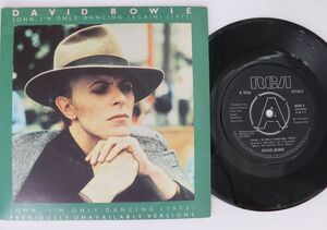 英7 David Bowie John, Im Only Dancing BOW4PROMO RCA プロモ /00080