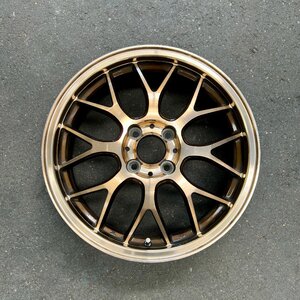 社外ホイール1本　NEW RAYTON BLEST EURO SPORT Type805(ニューレイトン ブレスト ユーロスポーツ)　ブロンズ　16×6.0J　+40　100　4穴