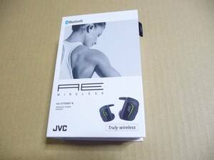 ◆新品未開封 JVC 完全ワイヤレスステレオヘッドセット HA-ET900BT-B [防水IPX5/Bluetooth対応／ブラック](VGP2018夏：金賞) 