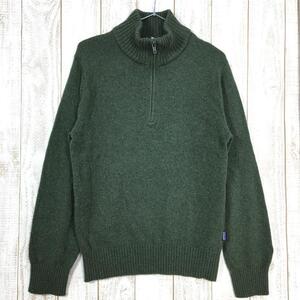 MENs XS パタゴニア マーロウウール 1/4ジップ セーター Merlow Wool 1/4-Zip Sweater 生産終了モデル 入手困難