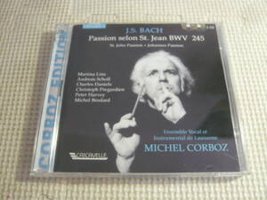 CD２枚組☆J.S.BACH:Passion selon St.Jean/Johannes Passion/CORBOZ☆中古