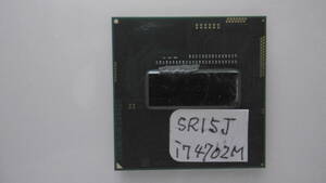 INTEL ノート用 CPU /i7 4702QM /SR15J /動作品