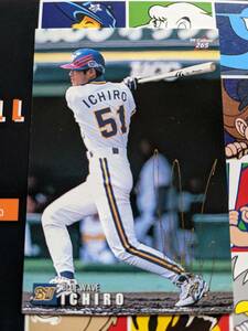 カルビー 1999年 プロ野球チップス ゴールドサインカード オリックス No.265 イチロー