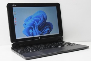 値下げ中 ノートパソコン 2in1PC Windows11 中古 WPS office搭載 富士通 Arrows Tab Q506 ATOM 8550 メモリ4GB eMMC64GB カメラ Bluetooth