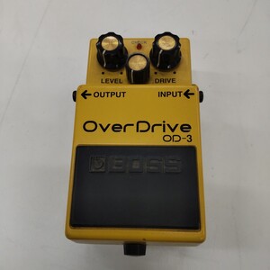 ◎0611k2016 【ジャンク】BOSS Over Drive オーバードライブ エフェクター OD-3 