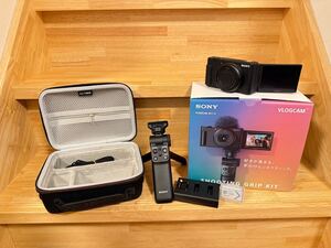 SONY VLOGCAM ZV-1 Ⅱ (M2) シューティンググリップキット shooting grip kit ブラック ソニー