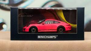 PMAミニチャンブス Minichamps 1/43 特注 ポルシェ Porsche 911R 2016 ピンク 399台限定 413 066269