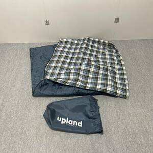 6rJA1861◆upland アップランド 寝袋 シュラフ 封筒型 アウトドア キャンプ 防災 登山 寒さ対策 敷布団 シート