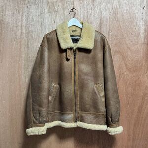 希少【U.S ARMY STYLE 【商品名】B-3 AIR FORCE JKT/フライトジャケット ムートンコート/ミリタリー ジャケット コート/ シープスキン