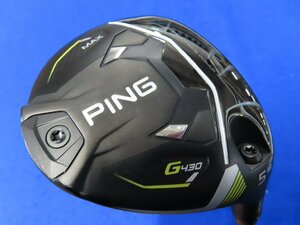 【中古】PING（ピン）2023 G430 MAX（マックス）フェアウェイウッド 5W（18°）【S】ALTA J CB BLACK（ブラック）