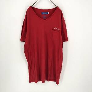 XL adidas アディダス Tシャツ レッド 半袖 リユース ultramto ts1272