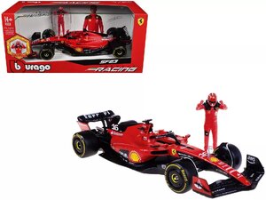 ブラーゴ 1/24 フェラーリ F1 SF-23 #16 C.ルクレール 2023 フィギア付き Bburago Ferrari Charles Leclerc ミニカー