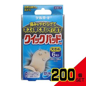 デルガードクイックパッド大きめサイズ6枚 × 200点