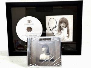 値下 額入 テイラースウィフト USオフィシャル限定 超希少 本人サイン入り TTPD CD Taylor Swift The Tortured Poets Department ERA tour