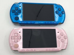 ♪▲【SONY ソニー】PSP PlayStation Portable 2点セット PSP-3000 まとめ売り 0708 7