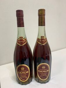 1円スタート カミュ CAMUS グランド VSOP 2本セット販売　 COGNAC