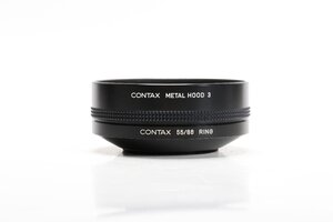 ●○CONTAX METAL HOOD3 RING55/86 ○●