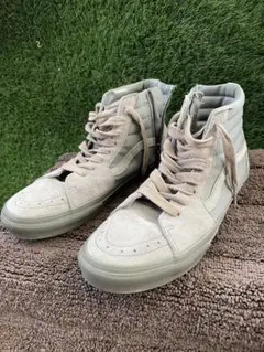 バンズ　難燃ハイカットスニーカーV38CL MONO SP SK8-HI