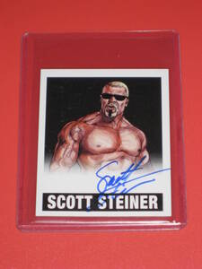 2012 Leaf Originals Wrestling　　Scott Steiner スコット・スタイナー　　直筆サインカード　　1枚限定 1/1