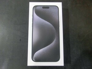 T【R5-78】【60サイズ】▲未開封/Apple iPhone15 Pro Max 256GB ブラックチタニウム/SIMフリー/IMEI判定「-」/スマートフォン/スマホ