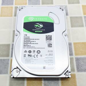 ∨ 1.0TB｜SATA 内蔵型 3.5インチ ハードディスク｜Seagate シーゲート ST1000DM010 ｜フォーマット済み 内蔵 HDD ■O6042