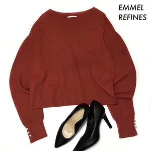 【送料無料】EMMEL REFINES エメルリファインズ★ボリュームプルオーバーニット 19AW ユナイテッドアローズ