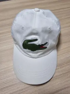 LACOSTE ホワイト キャップ 58cm