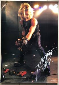 沢田泰司(TAIJI) ポスター 2000年頃 A3サイズ X Japan , LOUDNESS , D.T.R , Cloud Nine , 音風 , TAIJI with HEAVEN