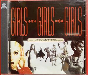 【2CD】[22]送料無料 ELVIS COSTELLO 「GIRLS! GIRLS! GIRLS!」エルヴィス・コステロ　輸入盤　2枚組