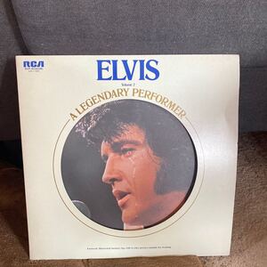 LPレコード★洋楽★エルヴィス・プレスリー★A LEGENDARY PERFORMER★レコード大量出品中★まとめ買いがお得