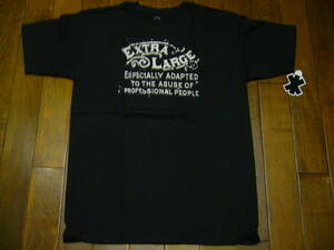 希少【X-LARGE】Tシャツ★プロフェッショナル★黒★Mサイズ★Profesional People★奇跡のデットストック★入手困難★エクストララージ