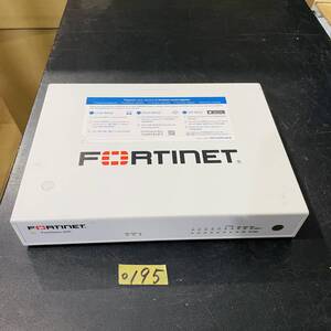 (ヤ)〇195【通電OK】Fortinet FortiGate 60F FG-60F 次世代ファイアウォール FW SD-WAN セキュリティ ドリブンネットワーキング FortiOS