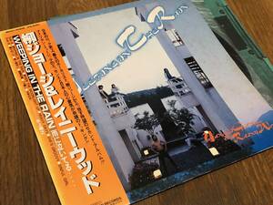 ★即決落札★柳ジョージ＆レイニーウッド「WEEPING IN THE RAIN 雨に泣いてる....」パワーハウス/1978年/帯付/見開き歌詞/全10曲/定価\2500