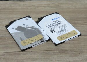 ★≪中古品≫Marshal 2.5 UltraSlim 500G 2個[t24050224]