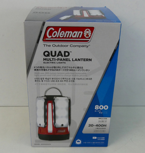 ☆保管品!Coleman コールマン QUAD MULTI-PANEL LANTERN/クアッド マルチパネルランタン【2000031270】☆