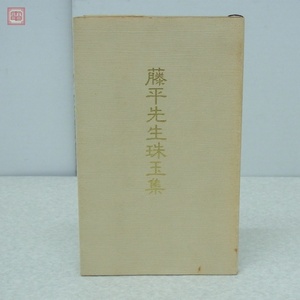 非売品 藤平先生珠玉集 氣の研究会 1981年発行 心身統一合氣道 藤平光一 丸山維敏 合気道【PP