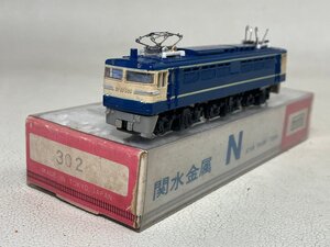 貴重！初期 紙箱時代 関水金属 KATO 302 EF65 鉄道模型 ジャンク Nゲージ HAM1114