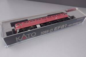 ＜新品＞KATO 3066-D EF81 一般色 敦賀運転派出