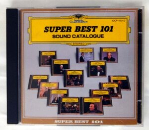 【CD コンパクトディスク】SUPER BEST 101 SOUND CATALOGUE/オムニバス（試聴盤/SAMPLE)1DCP1001/2