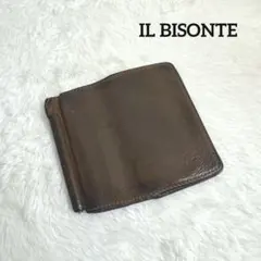 IL BISONTE イルビゾンテ ヴィンテージ レザー 二つ折り 札入れ