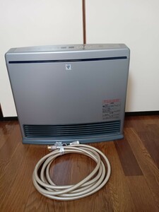 【現状品】通電確認済　Rinnai リンナイ　ガスファンヒーター　ホース付 RC-H5802NP-1 都市ガス用　イオン付 暖房器具