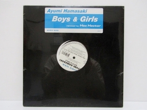 浜崎あゆみ 「BOYS & GIRLS」Hex Hector Main Club Mix 完全生産限定盤 アナログ・レコード 12インチ 新品 未開封品 シールド