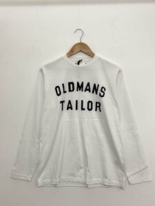 OLDMAN’S TAILOR◆長袖Tシャツ/36/コットン/WHT