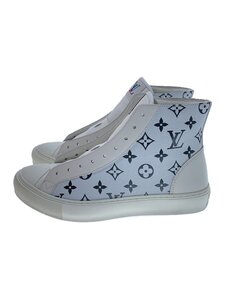 LOUIS VUITTON◆ハイカットスニーカー/UK6.5/WHT/77908/モノグラムハイカットスニーカー//