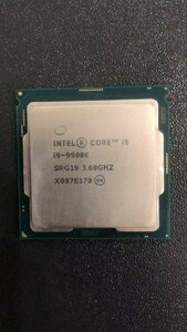 CPU インテル Intel Core I9-9900K プロセッサー 中古 動作未確認 ジャンク品 -A513