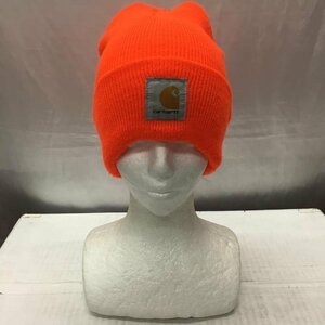 Carhartt 表記無し カーハート 帽子 ニット帽 A18 BOG ワッチ Knit Cap、Knit Hat Beanie 橙 / オレンジ / 10113726