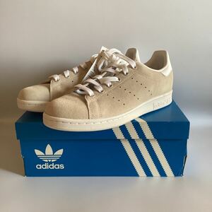 ◎【未使用】天然皮革　スエード　レザー　adidas アディダス　スタンスミス　ベージュ系　23㎝　FV1091